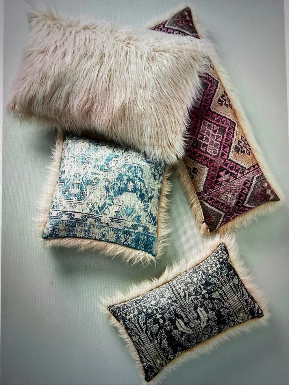 ISO: Anthropologie Shaggy Faux Fur pillows In search of!